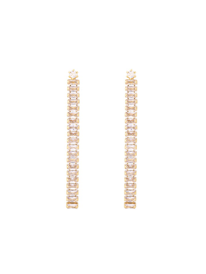 Par Arete Tira Baguettes