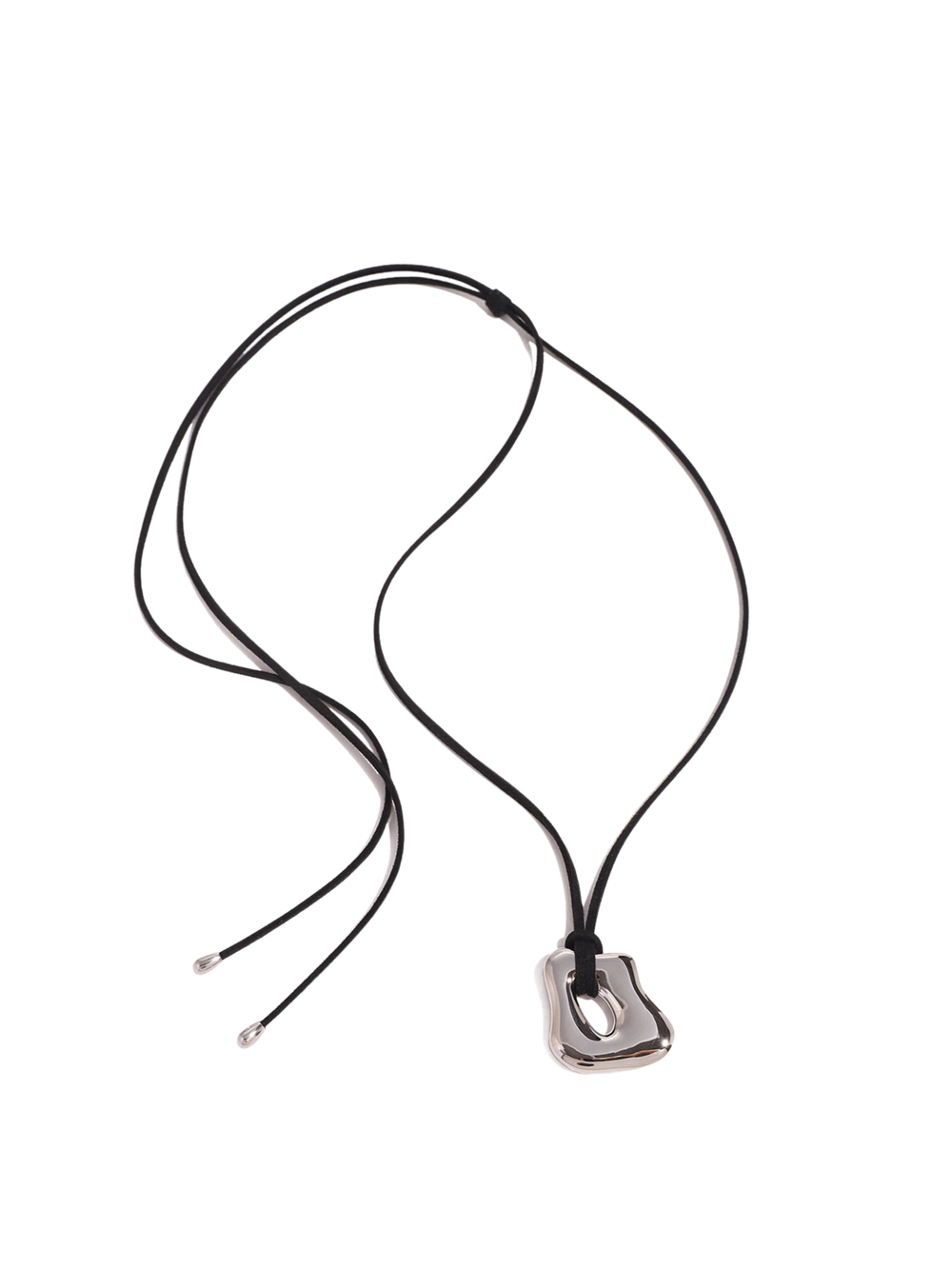 Collar Cordon Con Dije Irregular