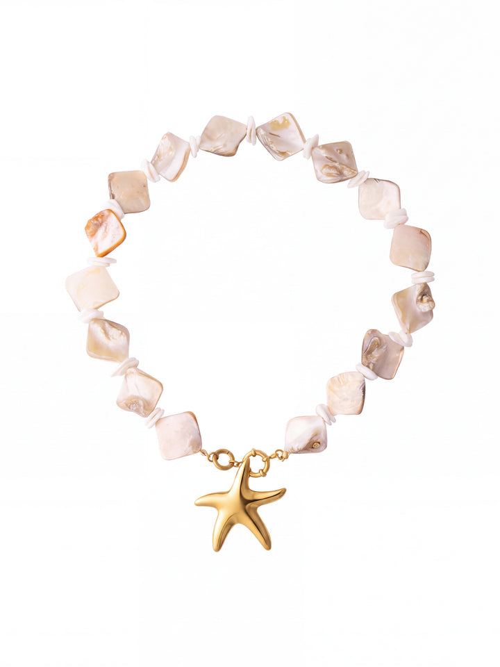 Choker Conchas Con Estrella De Mar