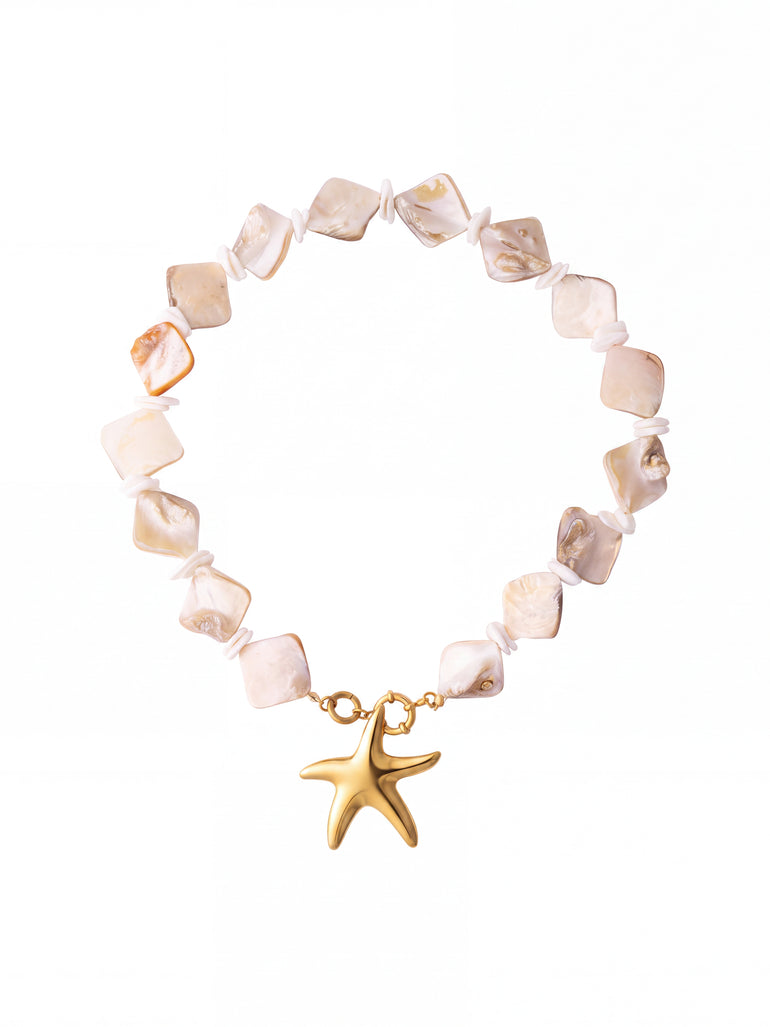 Choker Conchas Con Estrella De Mar