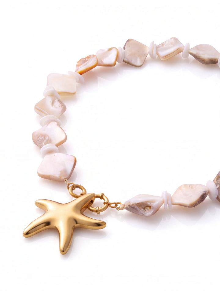 Choker Conchas Con Estrella De Mar