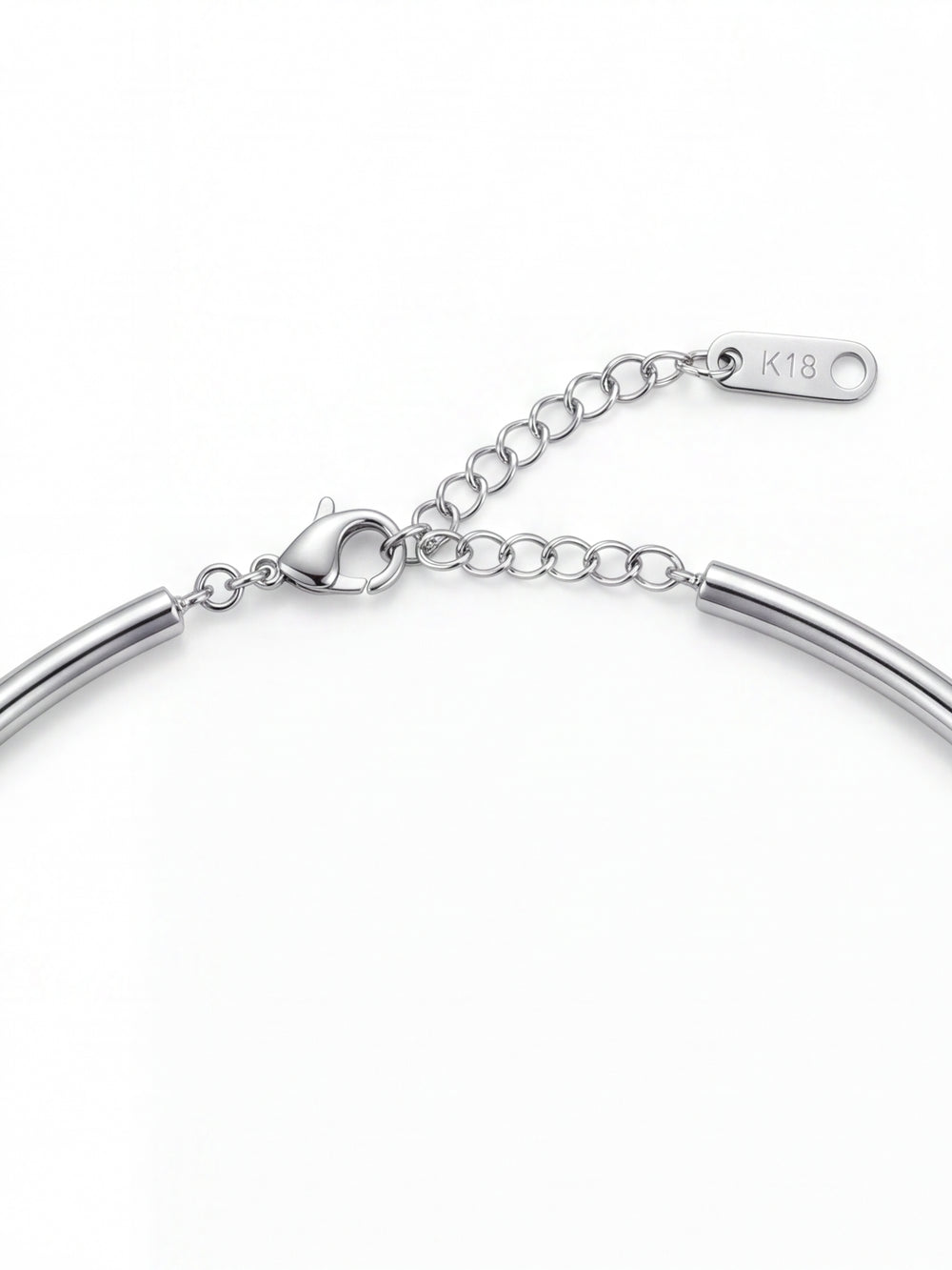 Choker Rigido Dije Zirconia Gota