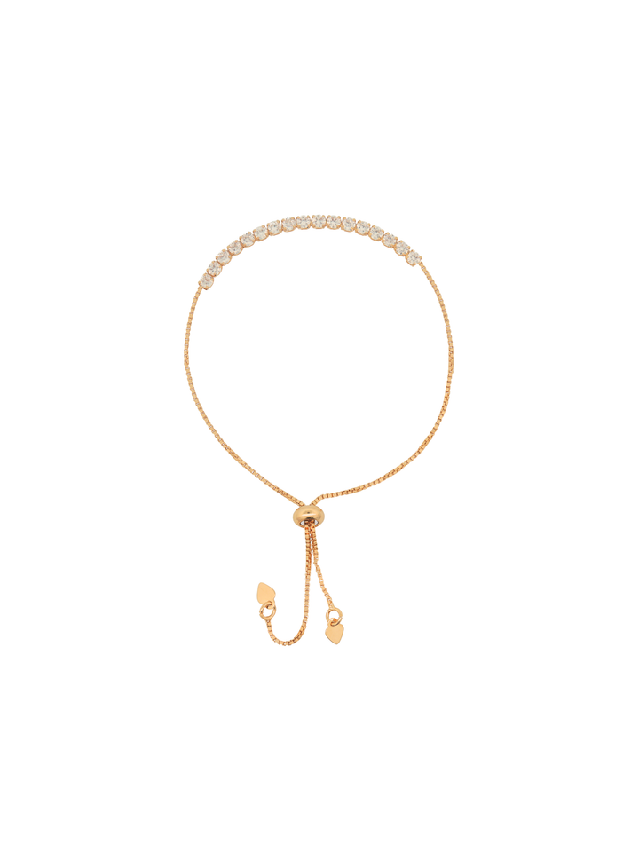 Pulsera Zirconias Ajustable