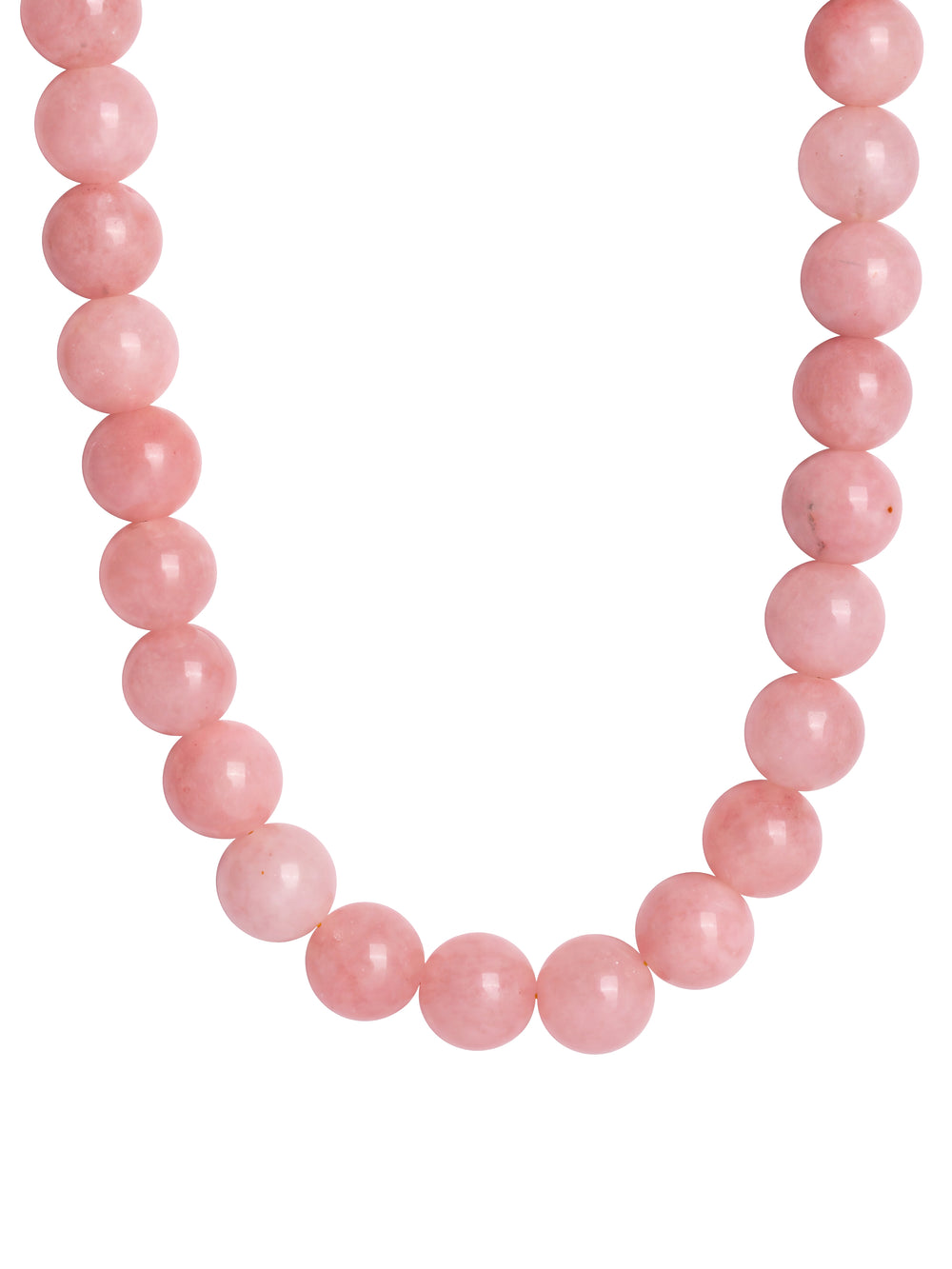 Choker Bolitas Piedra Natural 10 mm