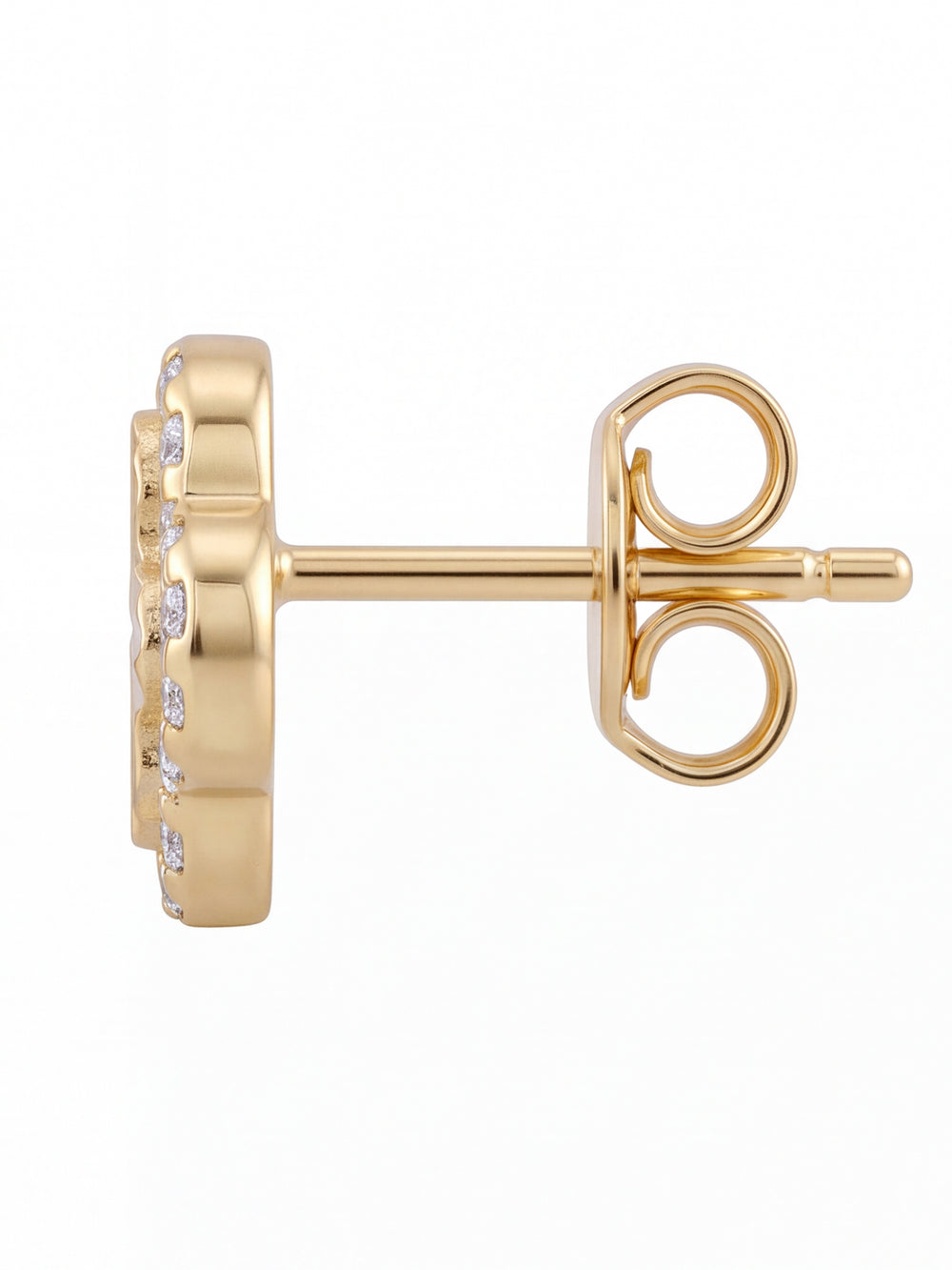 Par Arete Trebol Contorno Zirconias