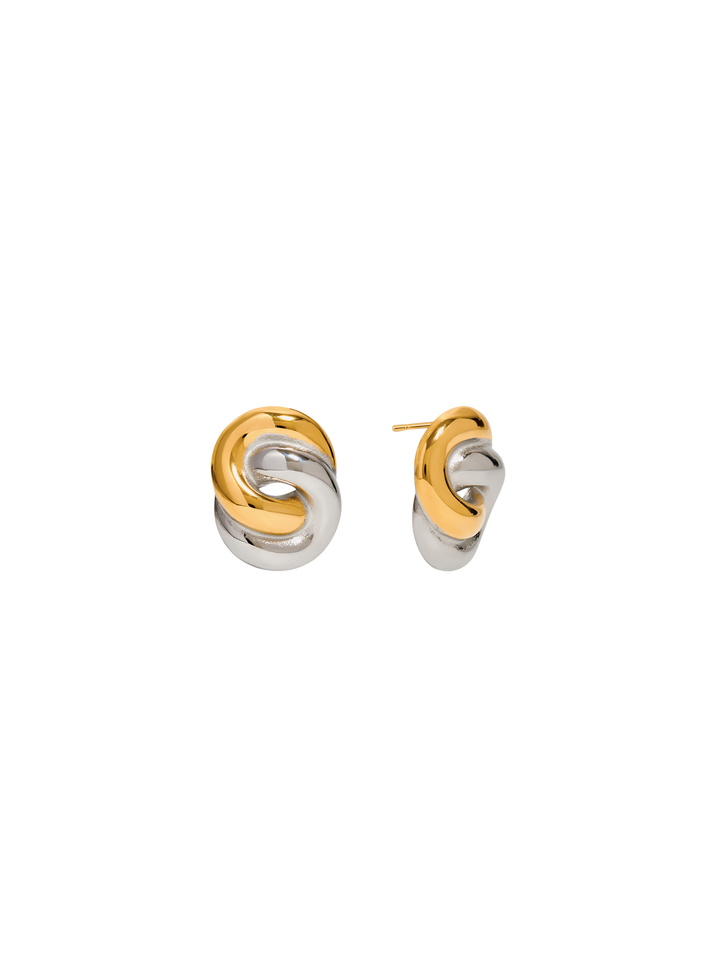 Par Arete Circulos Entrelazados Combinados
