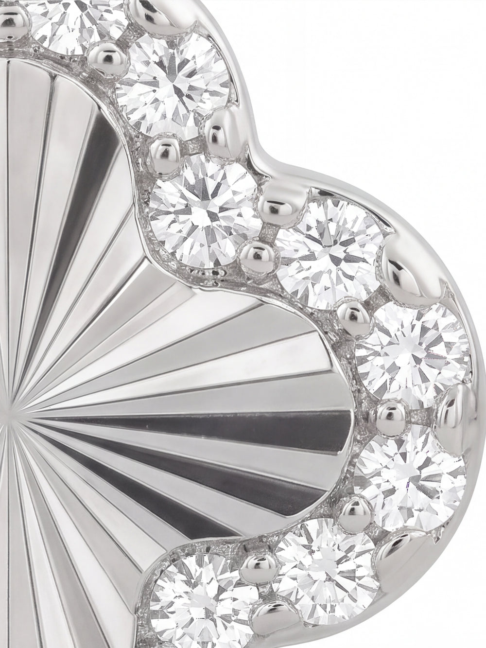 Par Arete Trebol Contorno Zirconias