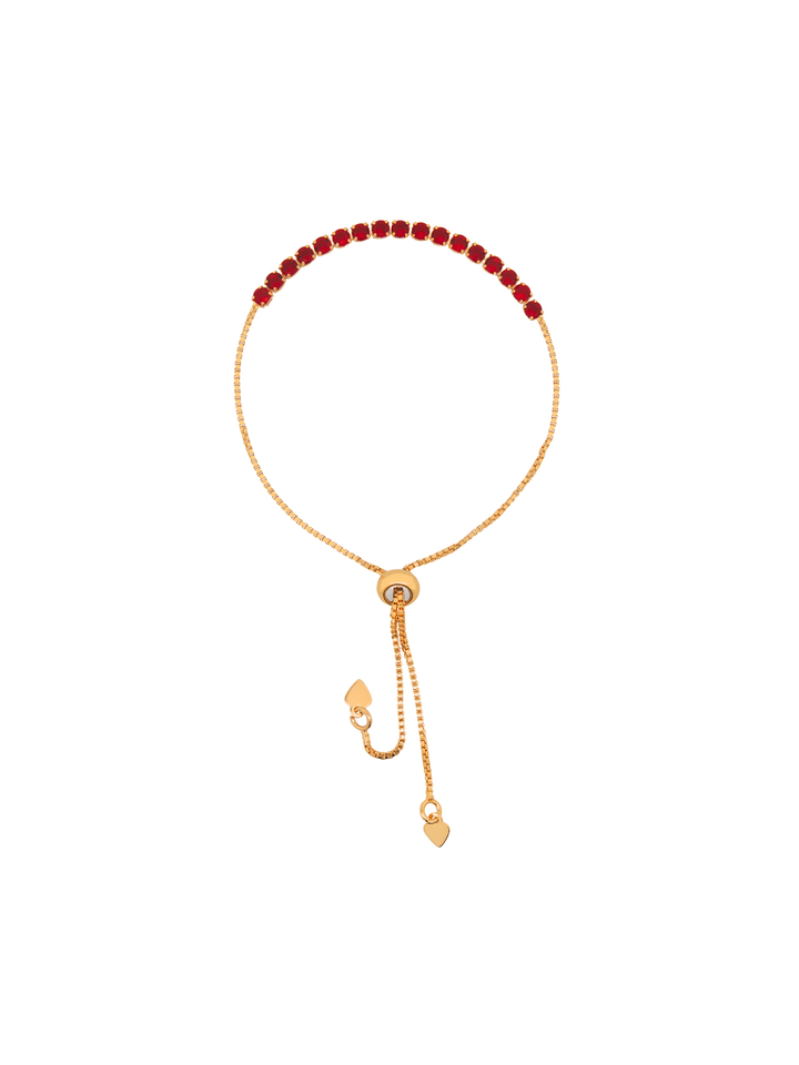 Pulsera Zirconias Ajustable