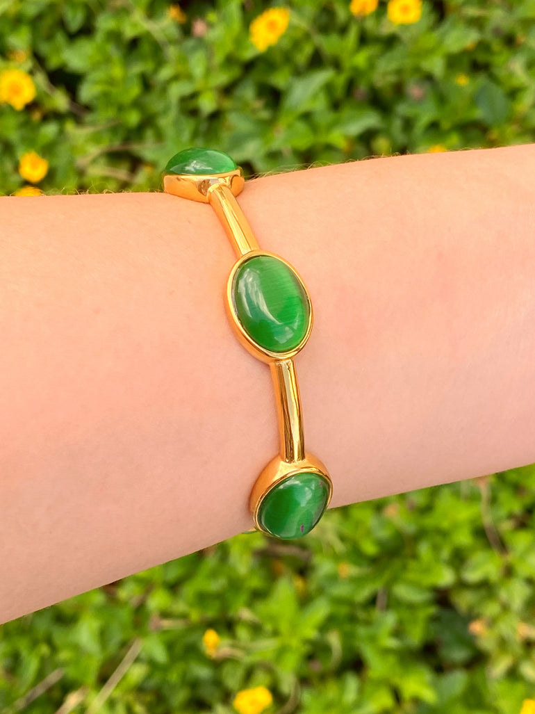 Brazalete Ovalos Verdes