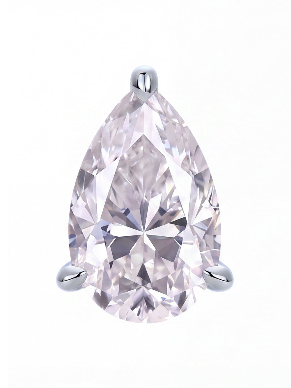 Par Arete Moissanita Corte Pera 2 CT