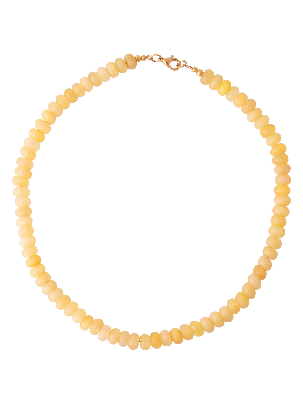 Choker Aros Piedra Natural 8 mm