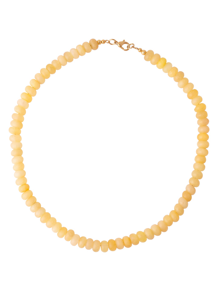 Choker Aros Piedra Natural 8 mm