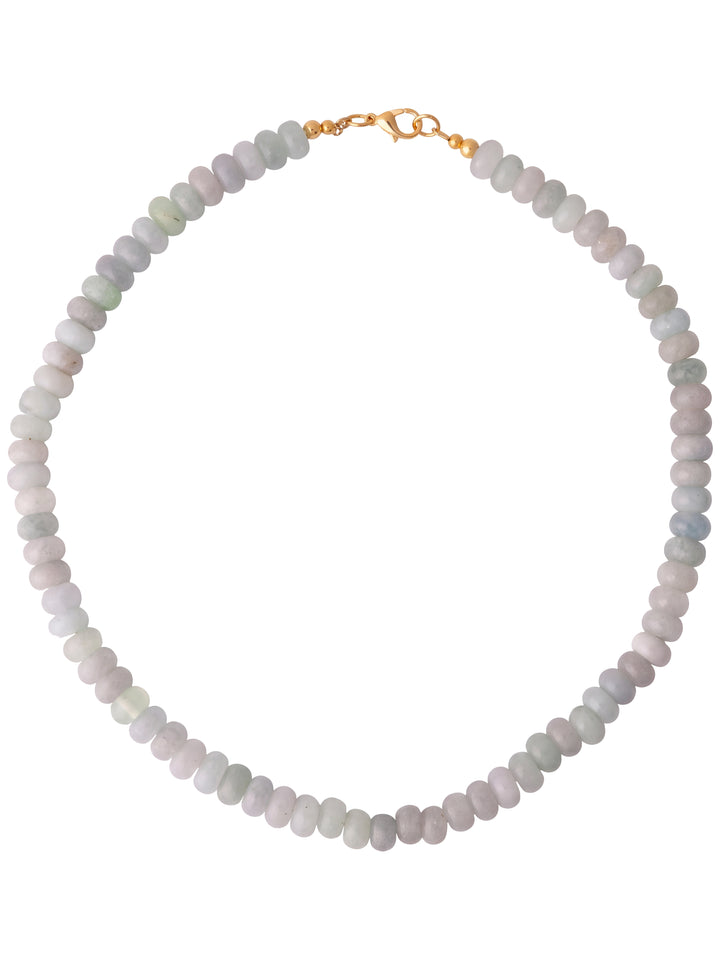 Choker Aros Piedra Natural 8 mm
