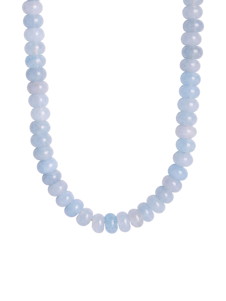 Choker Aros Piedra Natural 8 mm