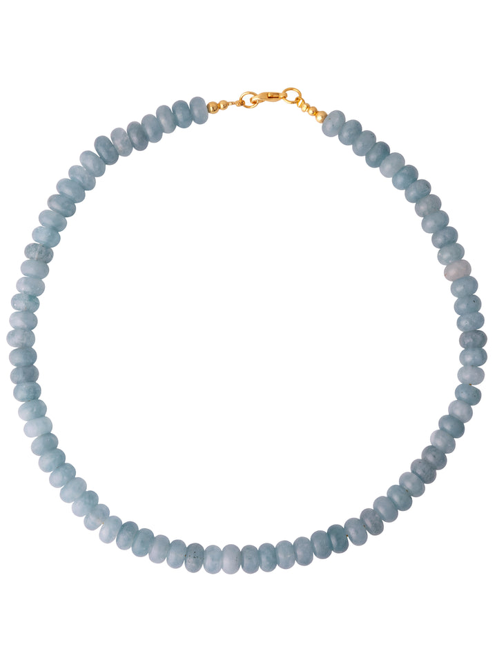Choker Aros Piedra Natural 8 mm