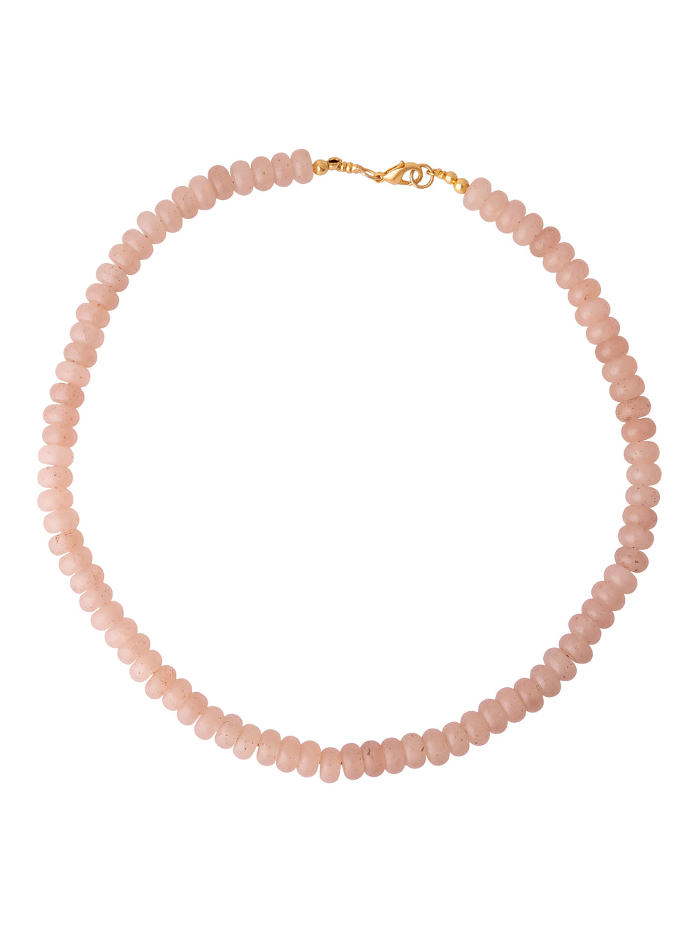 Choker Aros Piedra Natural 8 mm