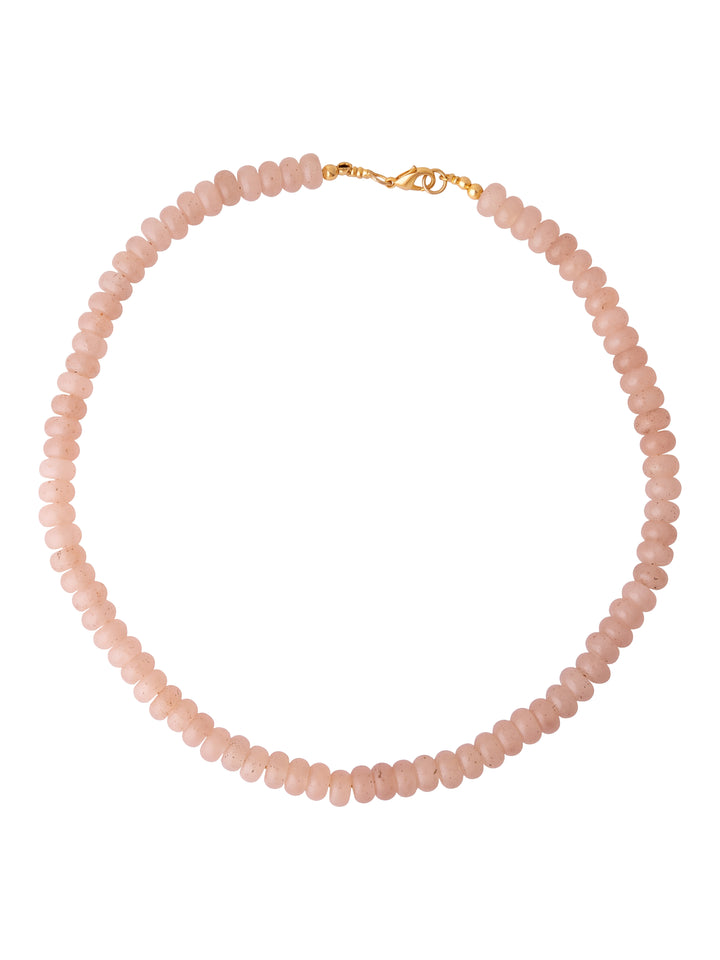 Choker Aros Piedra Natural 8 mm