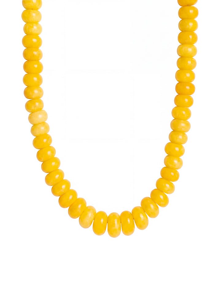 Choker Aros Piedra Natural 8 mm