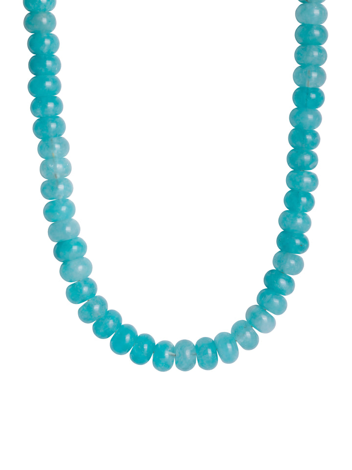 Choker Aros Piedra Natural 8 mm