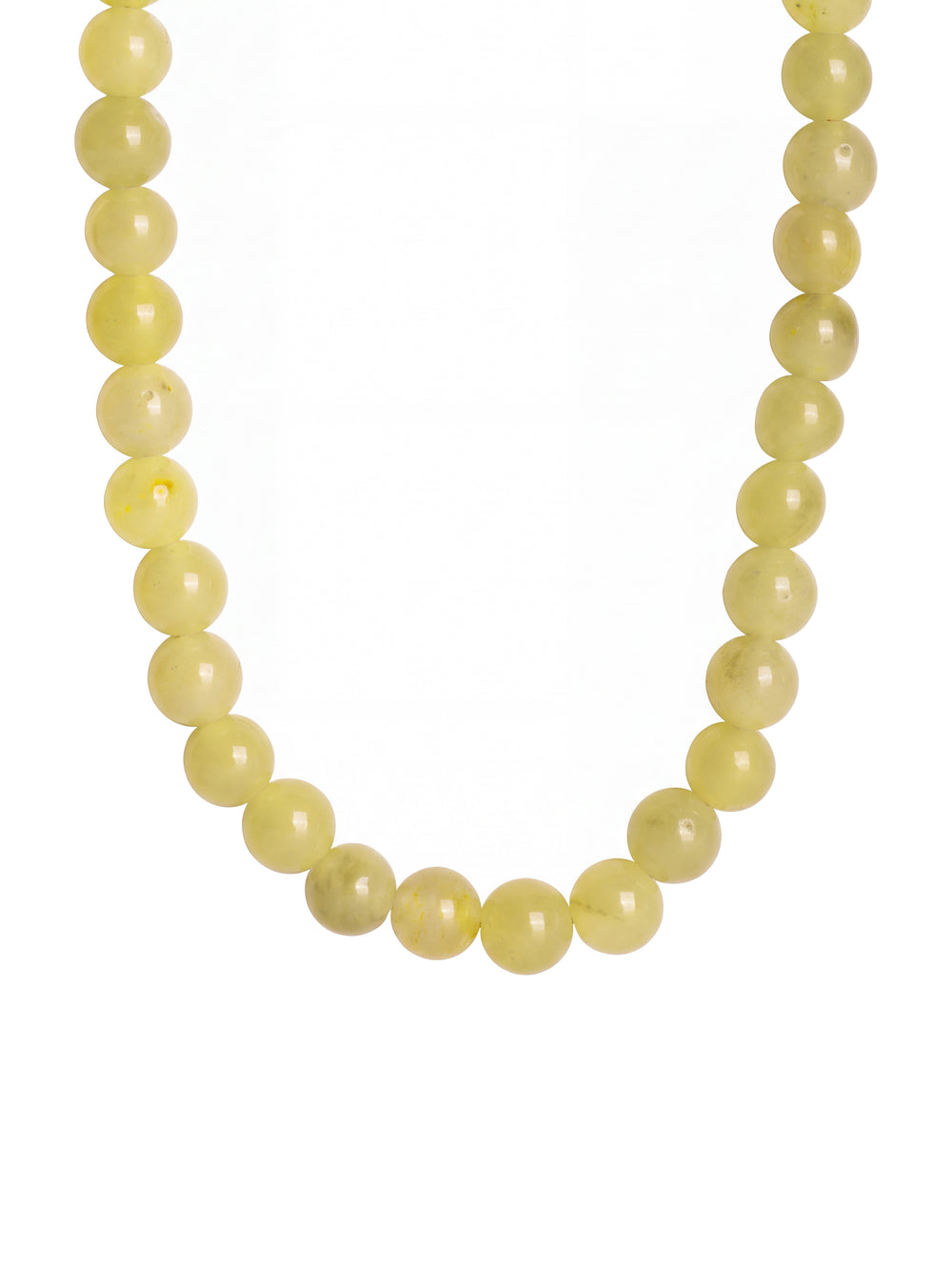 Choker Bolitas Piedra Natural 8 mm