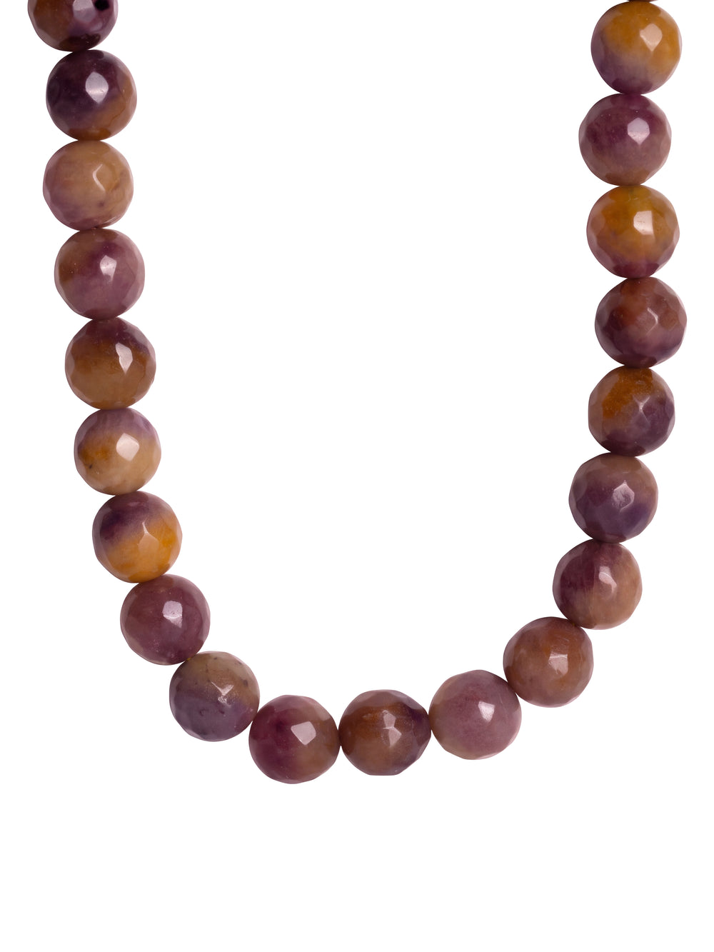 Choker Bolitas Piedra Natural 10 mm
