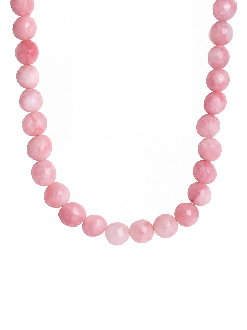 Choker Bolitas Piedra Natural 8 mm
