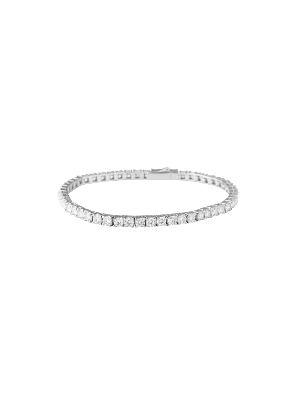 Pulsera Tennis Moissanita 5.3 CT