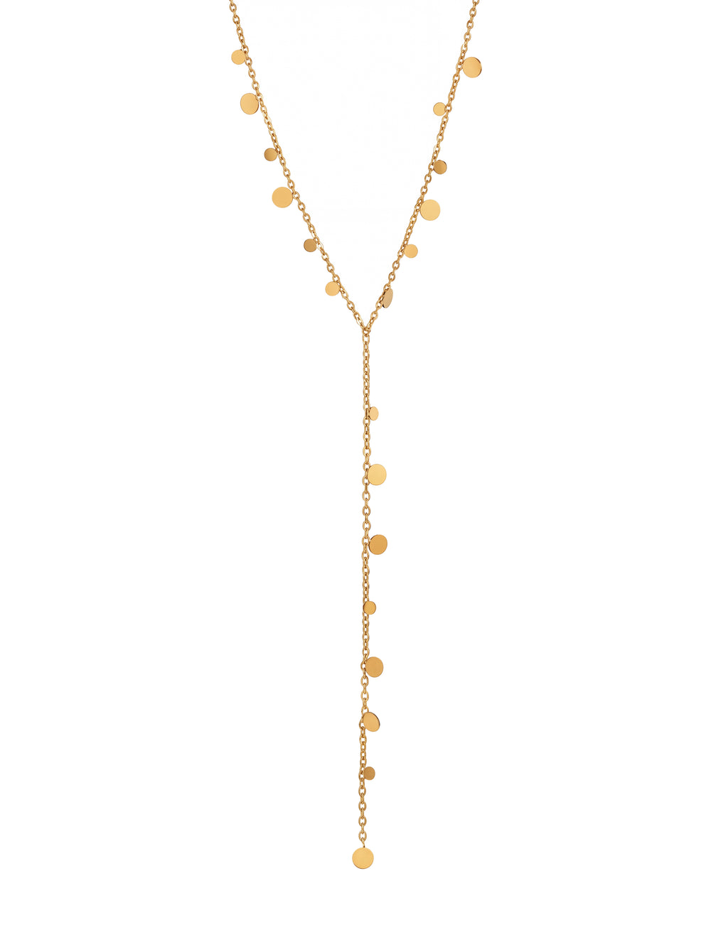 Collar Corbatin Con Circulos