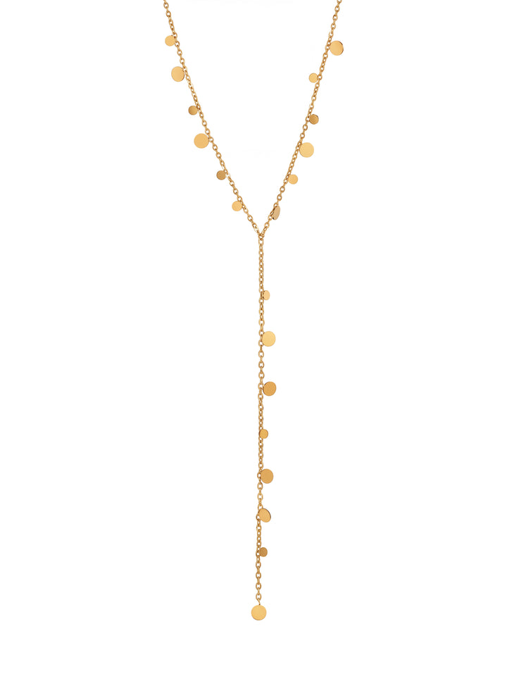 Collar Corbatin Con Circulos