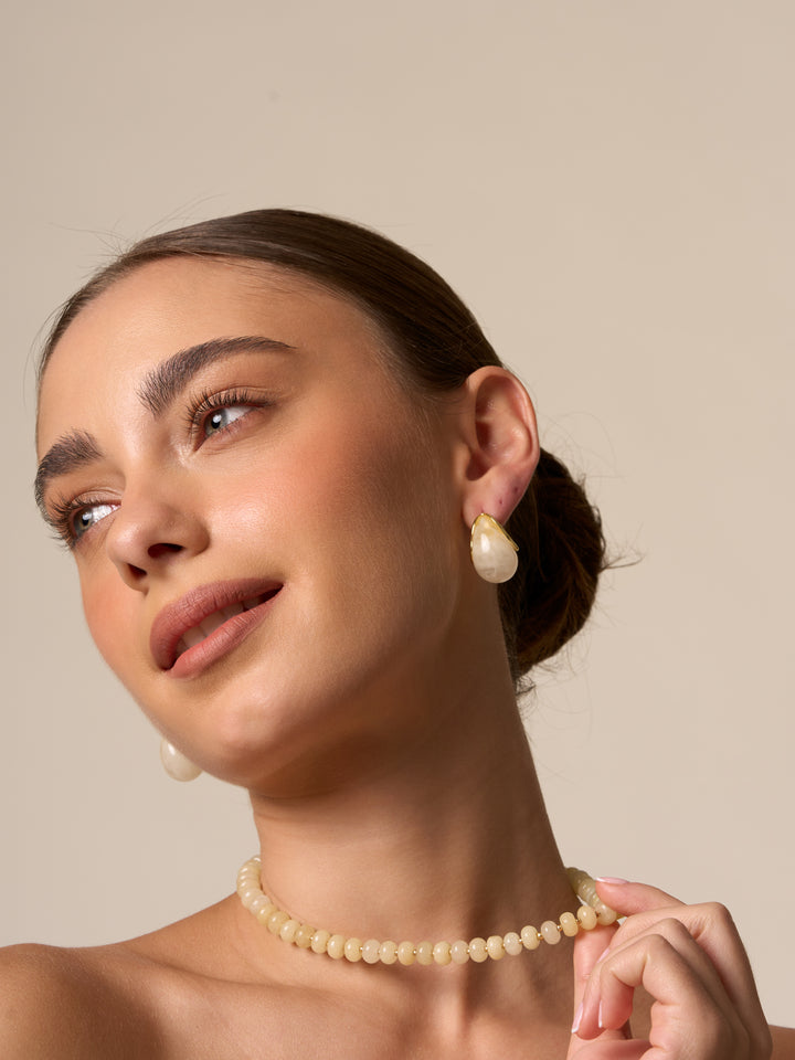 Par Arete Gota Marmoleada