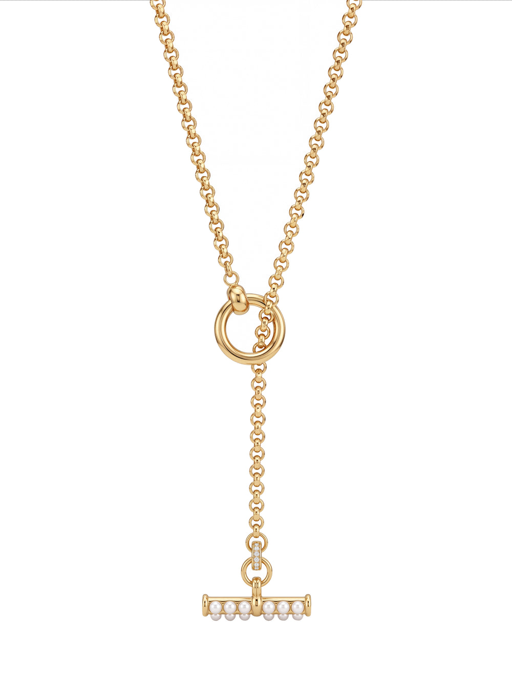 Collar Corbatin Con Barra Zirconias