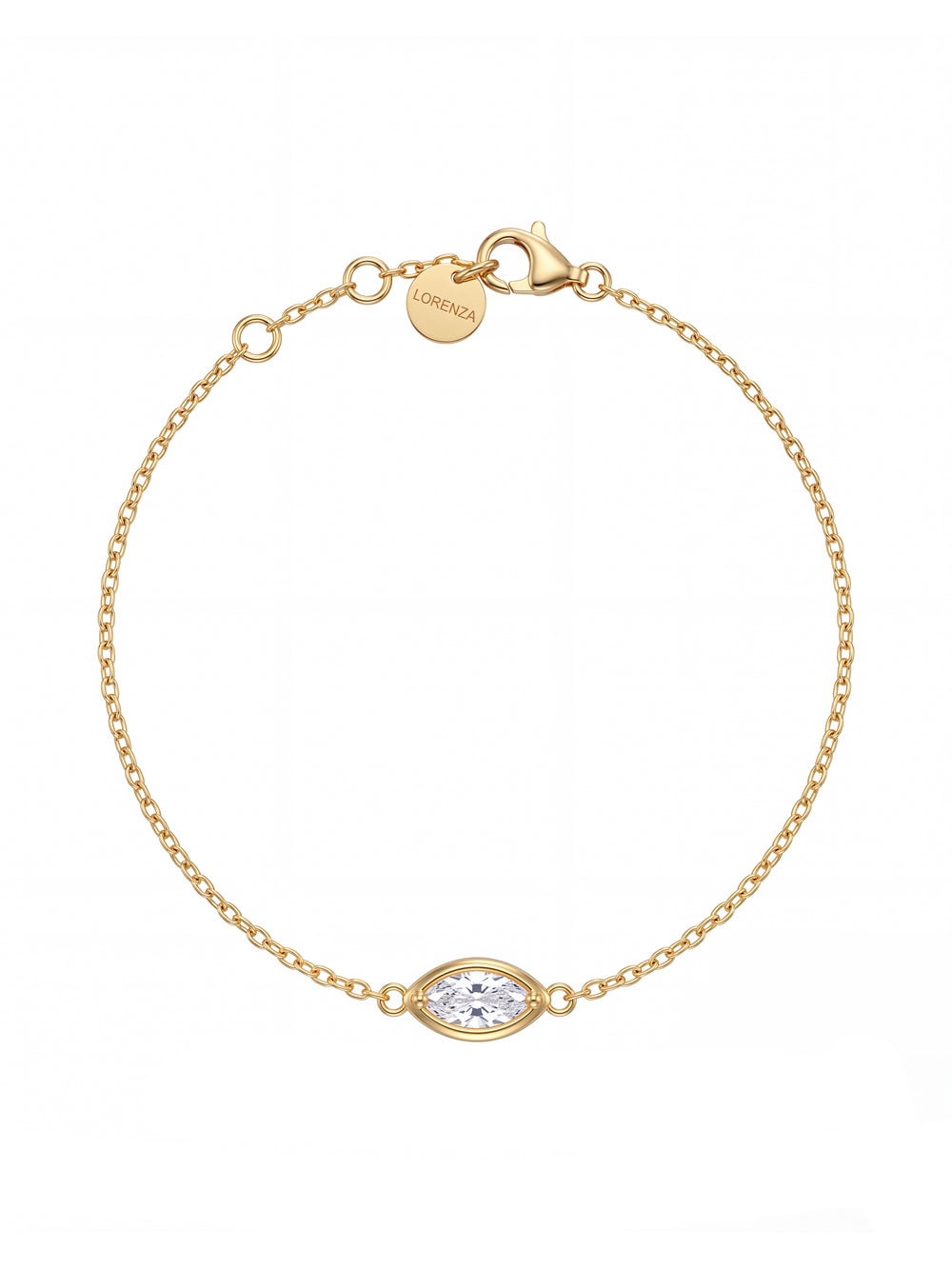 Pulsera Con Zirconia Marquesa