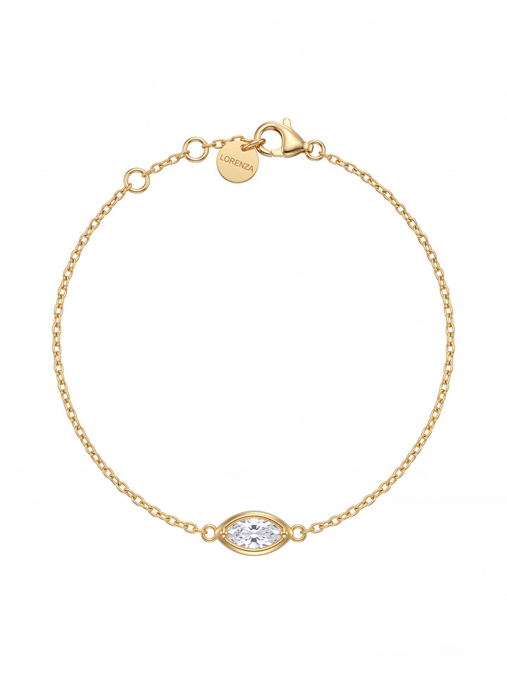 Pulsera Con Zirconia Marquesa
