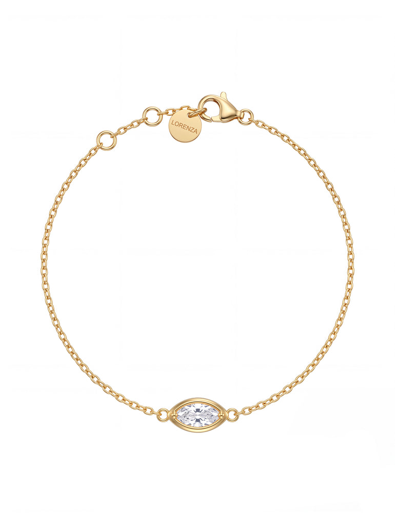 Pulsera Con Zirconia Marquesa