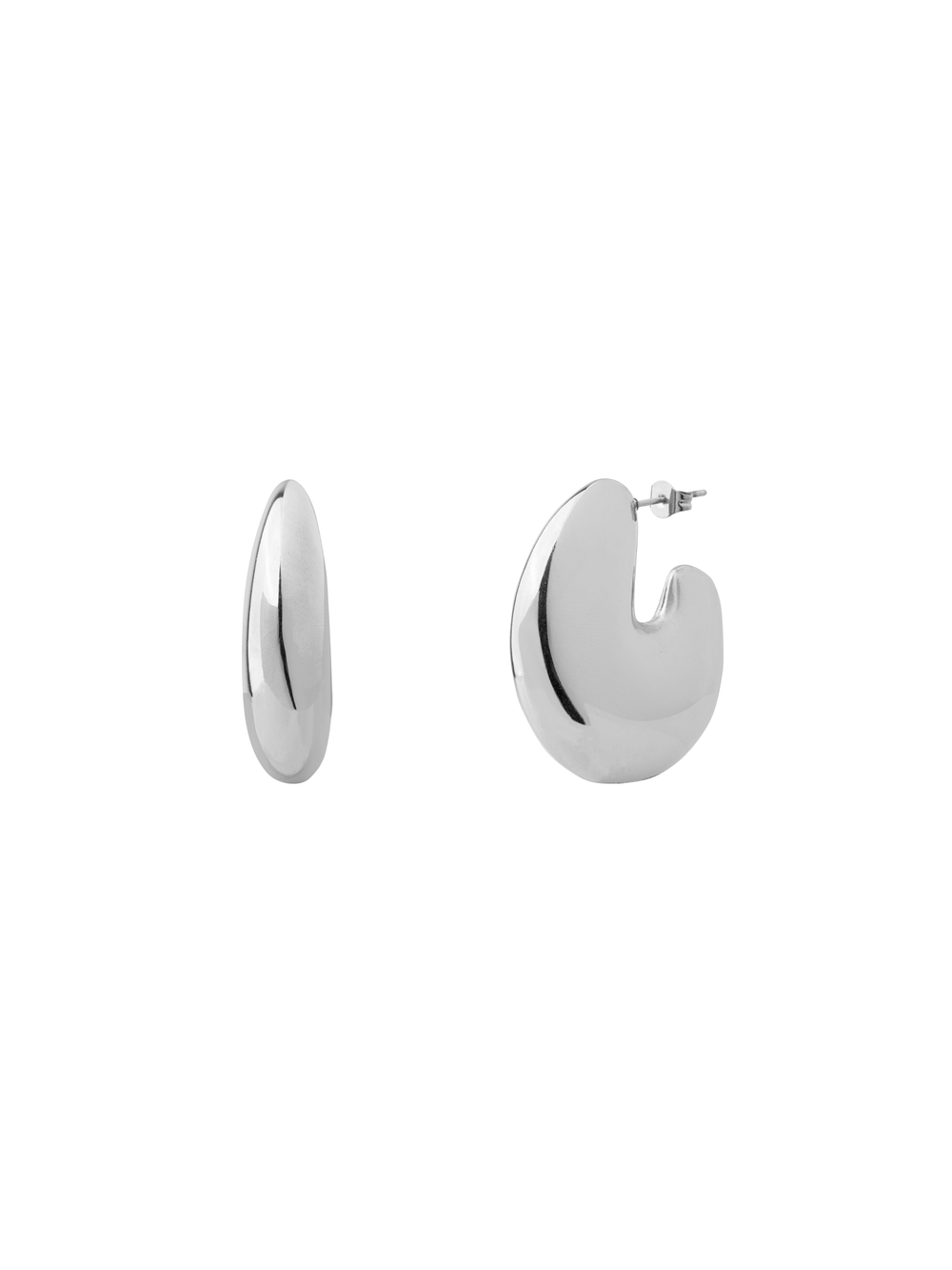Par Arete Chunky Tipo Inflado