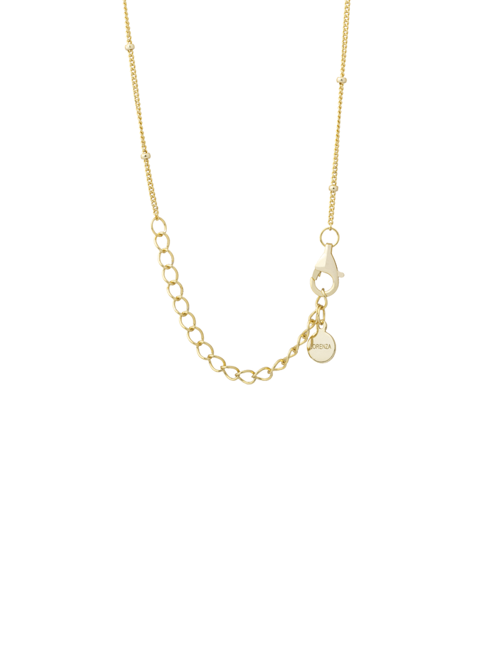 Collar Bolitas Y Perla Con Contorno