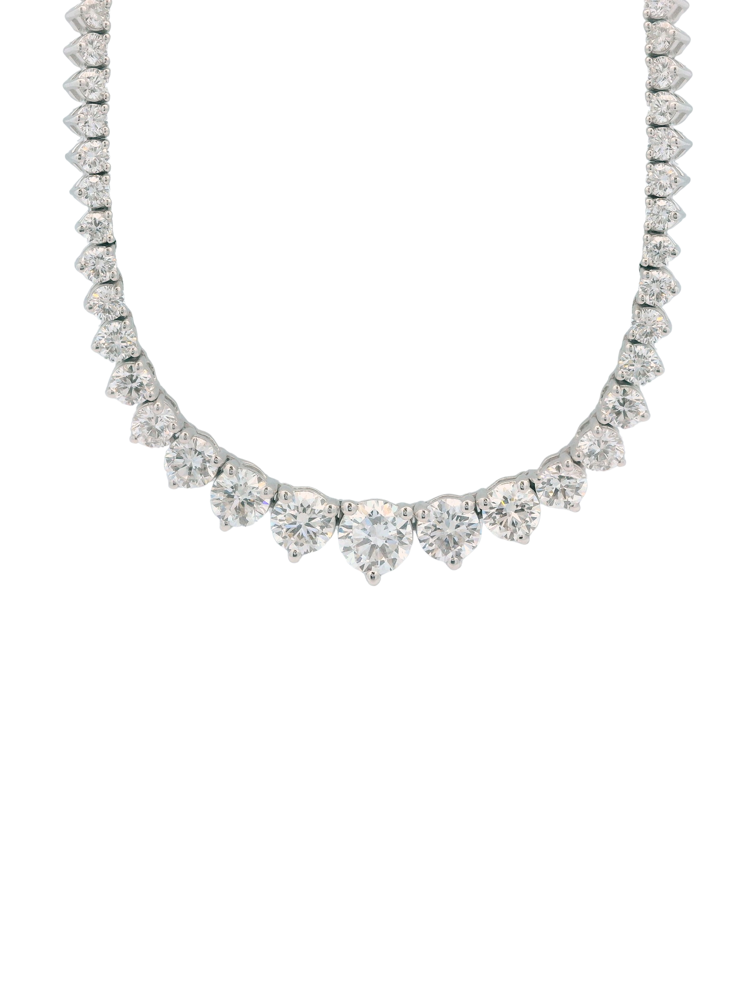 Collar Tennis Riviera Diamantes 8 ct