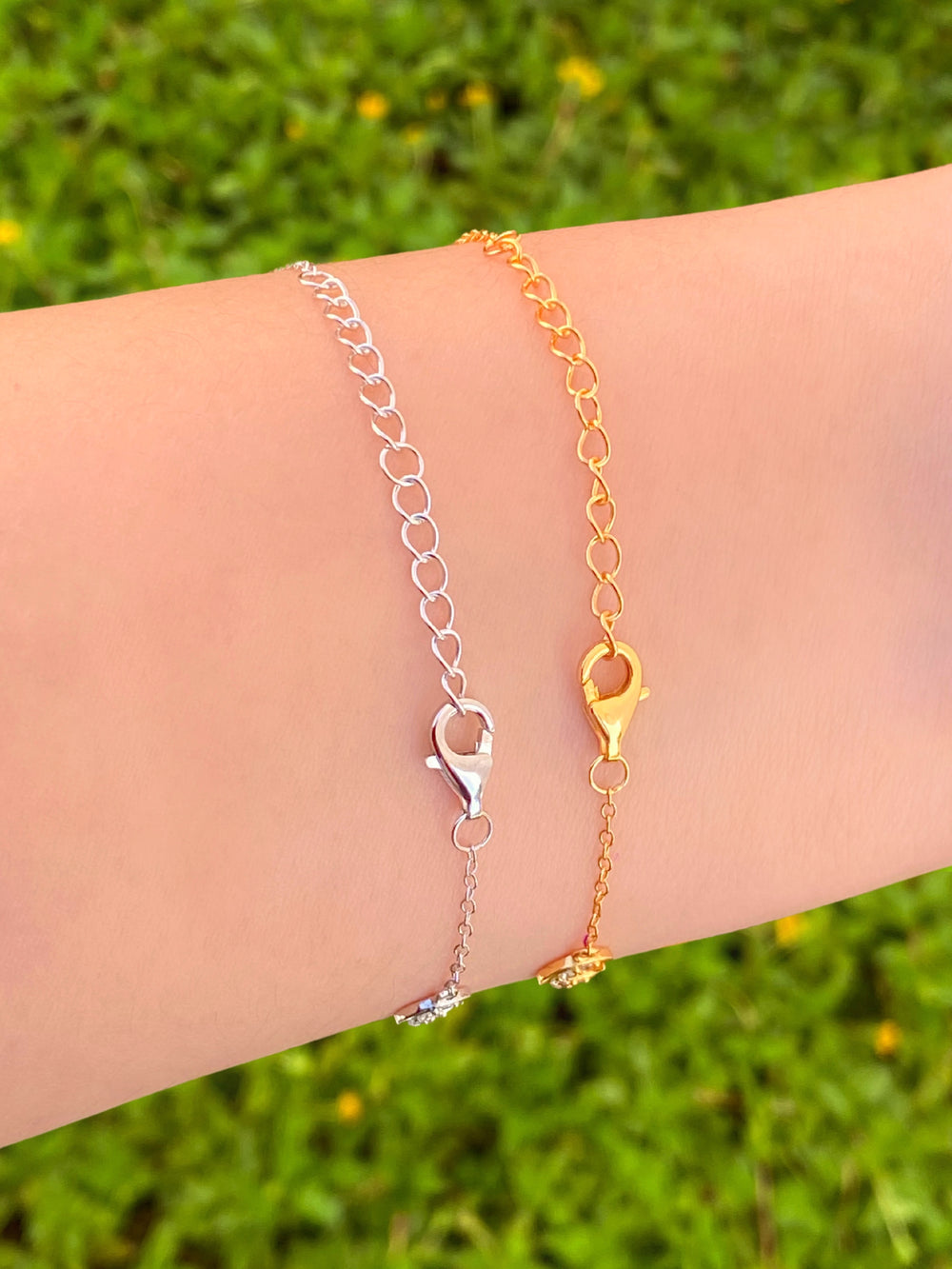 Pulsera Lunas Y Estrellas Con Zirconias