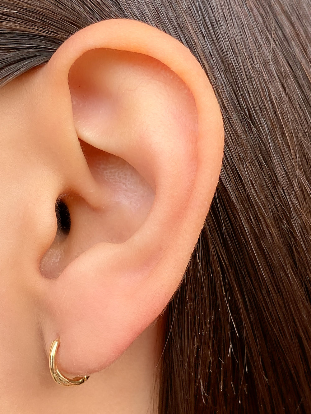 Par Mini Arracada Cruzada 10 mm