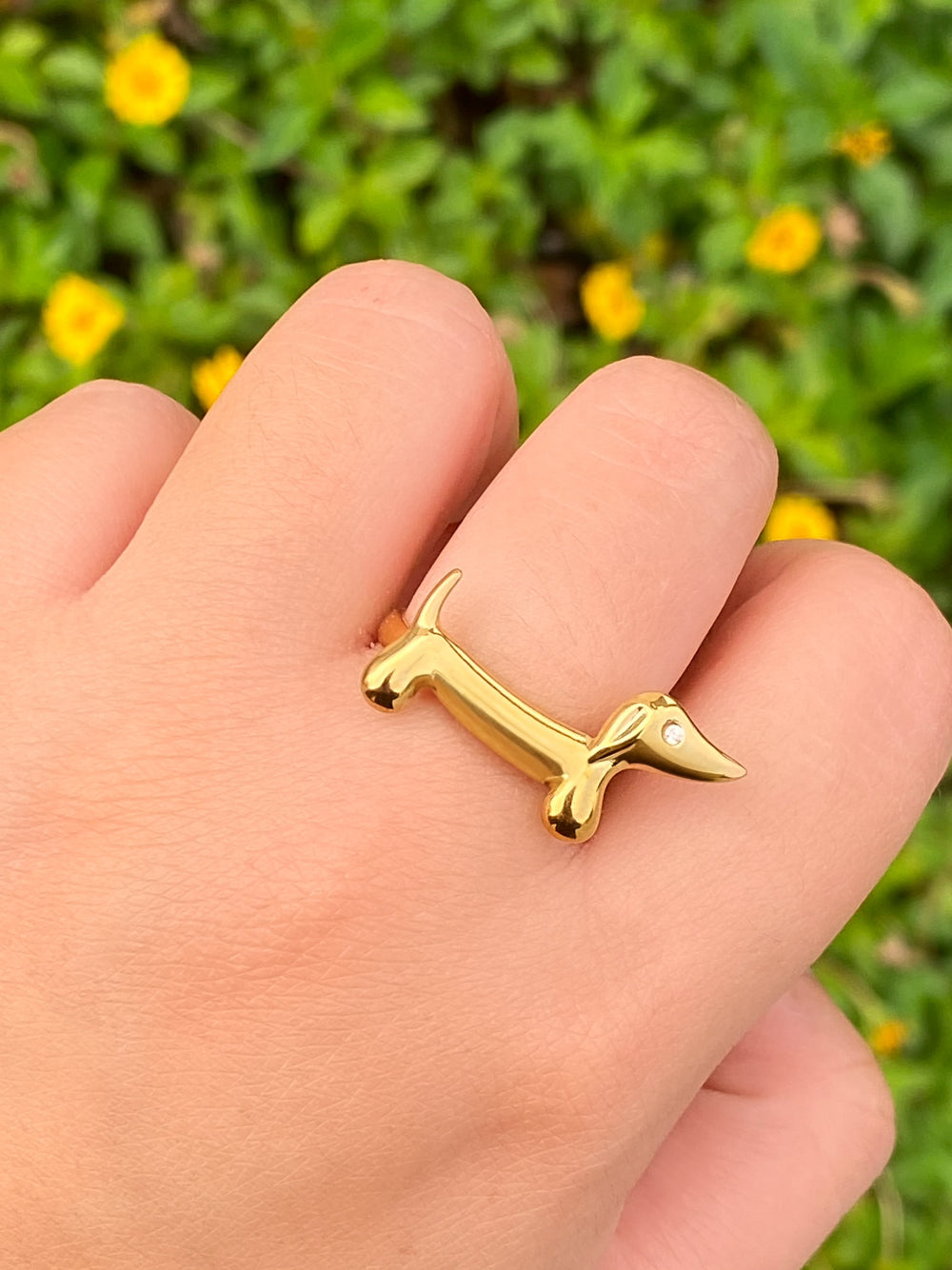 Anillo Perro Salchicha