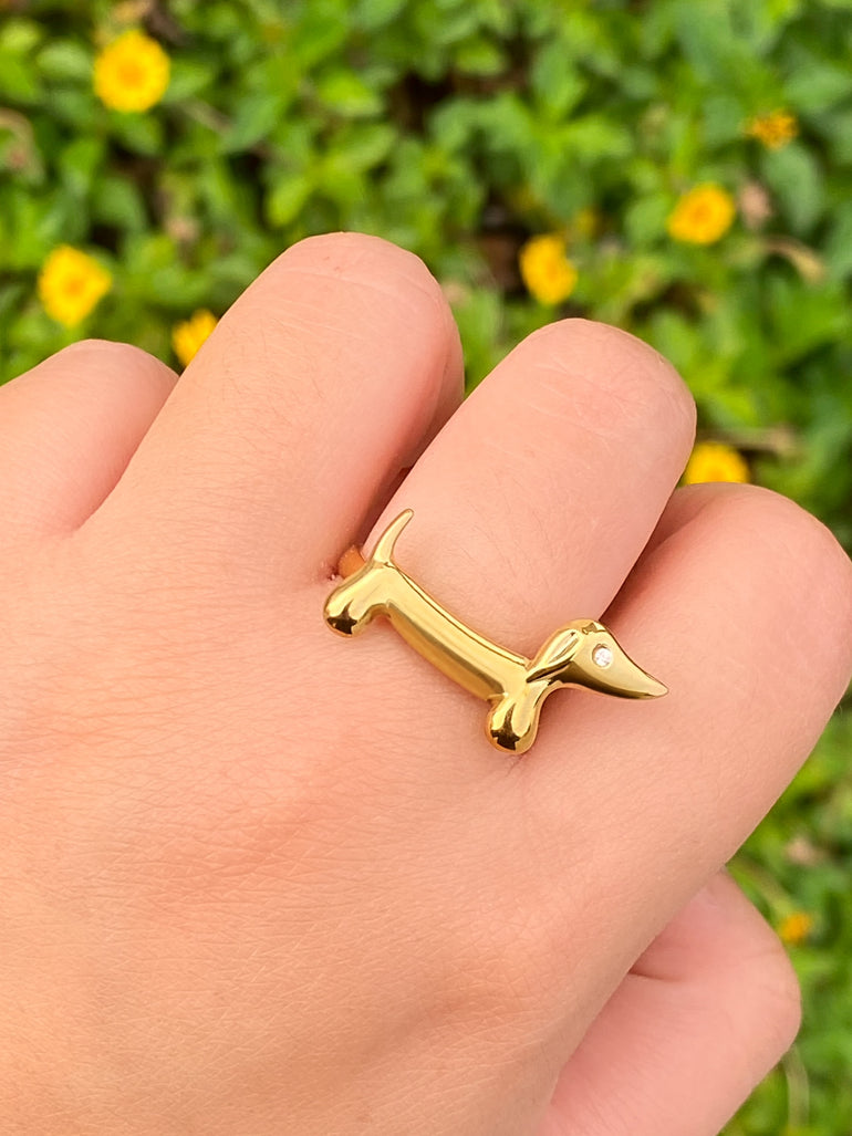 Anillo Perro Salchicha