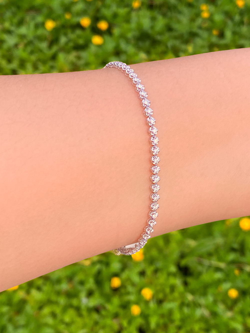 Tennis Bracelet 1 Ct Diamantes Lab Grown