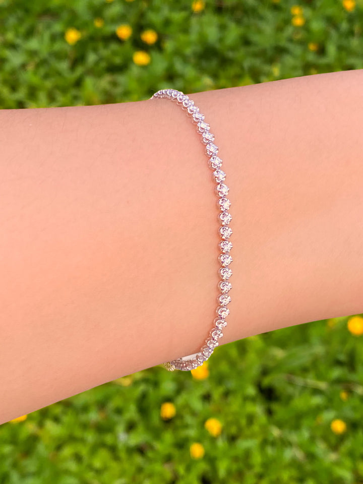 Tennis Bracelet 1 Ct Diamantes Lab Grown