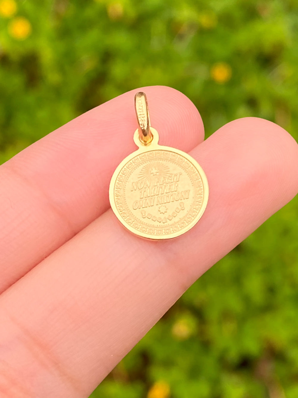 Dije Virgen De Guadalupe 15 mm Oro 14k