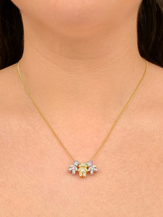 Personaliza Tu Collar Combinado Dijes Niños Zirconias