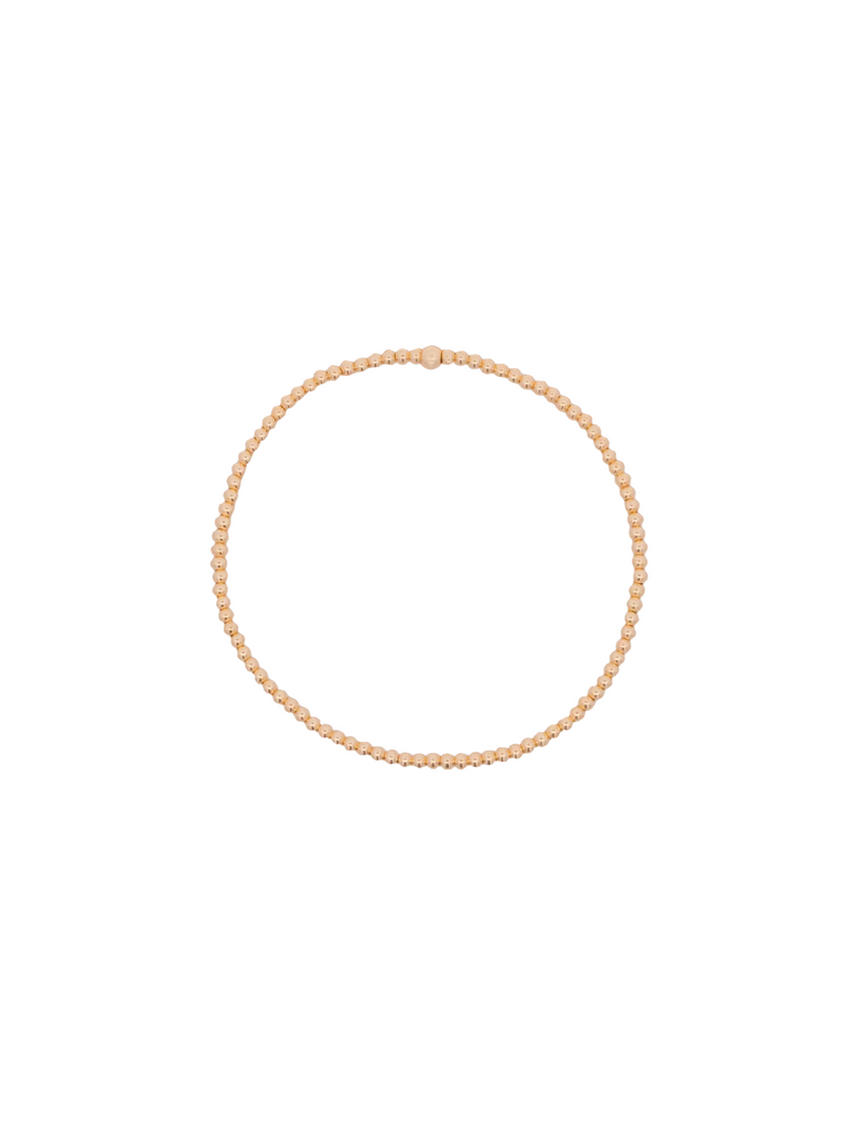 Pulseras Bolitas Doradas Gold Filled