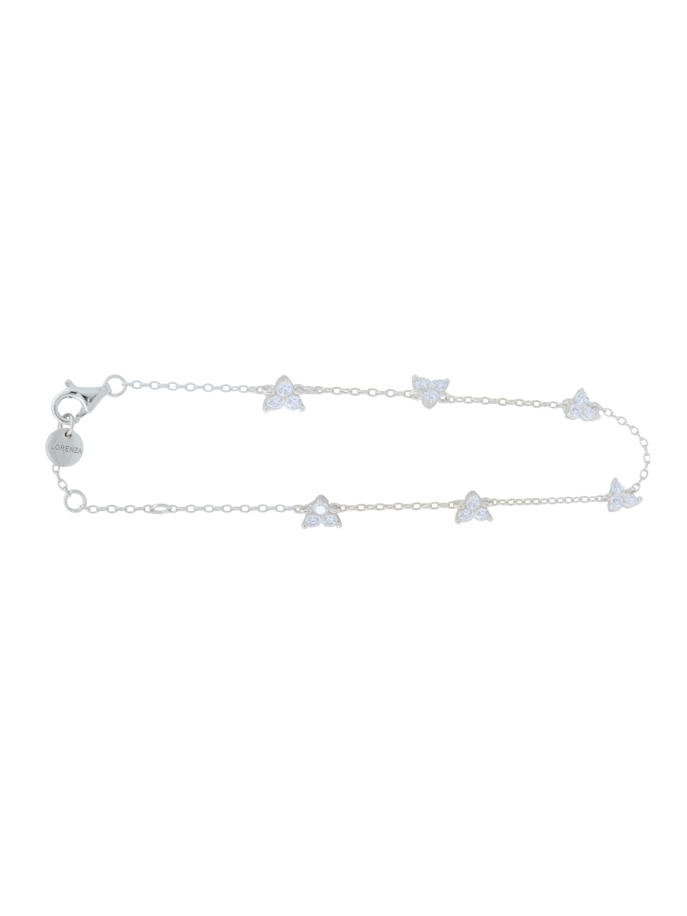 Pulsera Trebol Zirconias