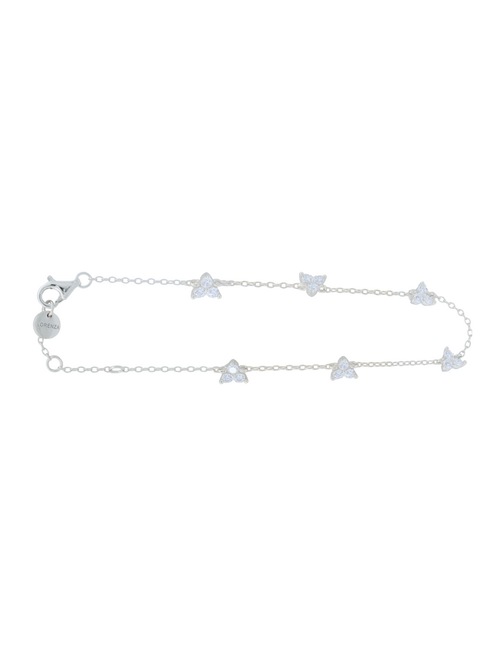 Pulsera Trebol Zirconias