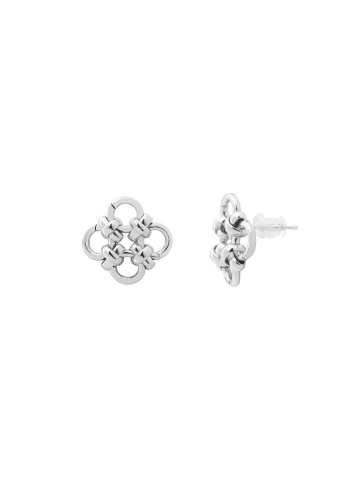 Par Arete Cuatro Circulos Enlazados