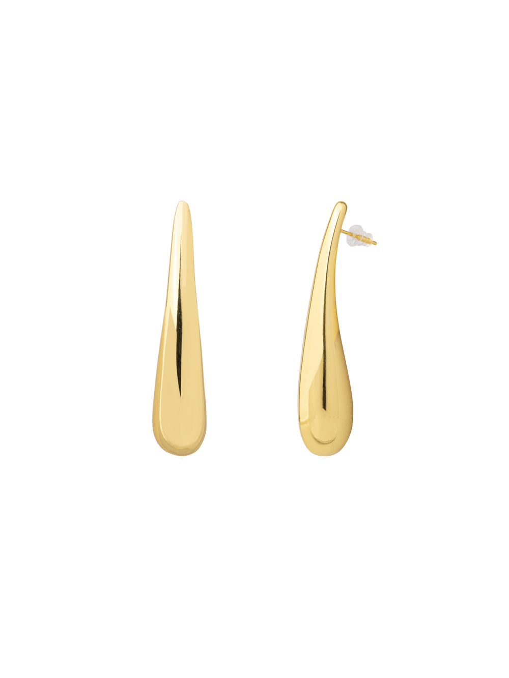 Par Arete Gota Alargada Chunky